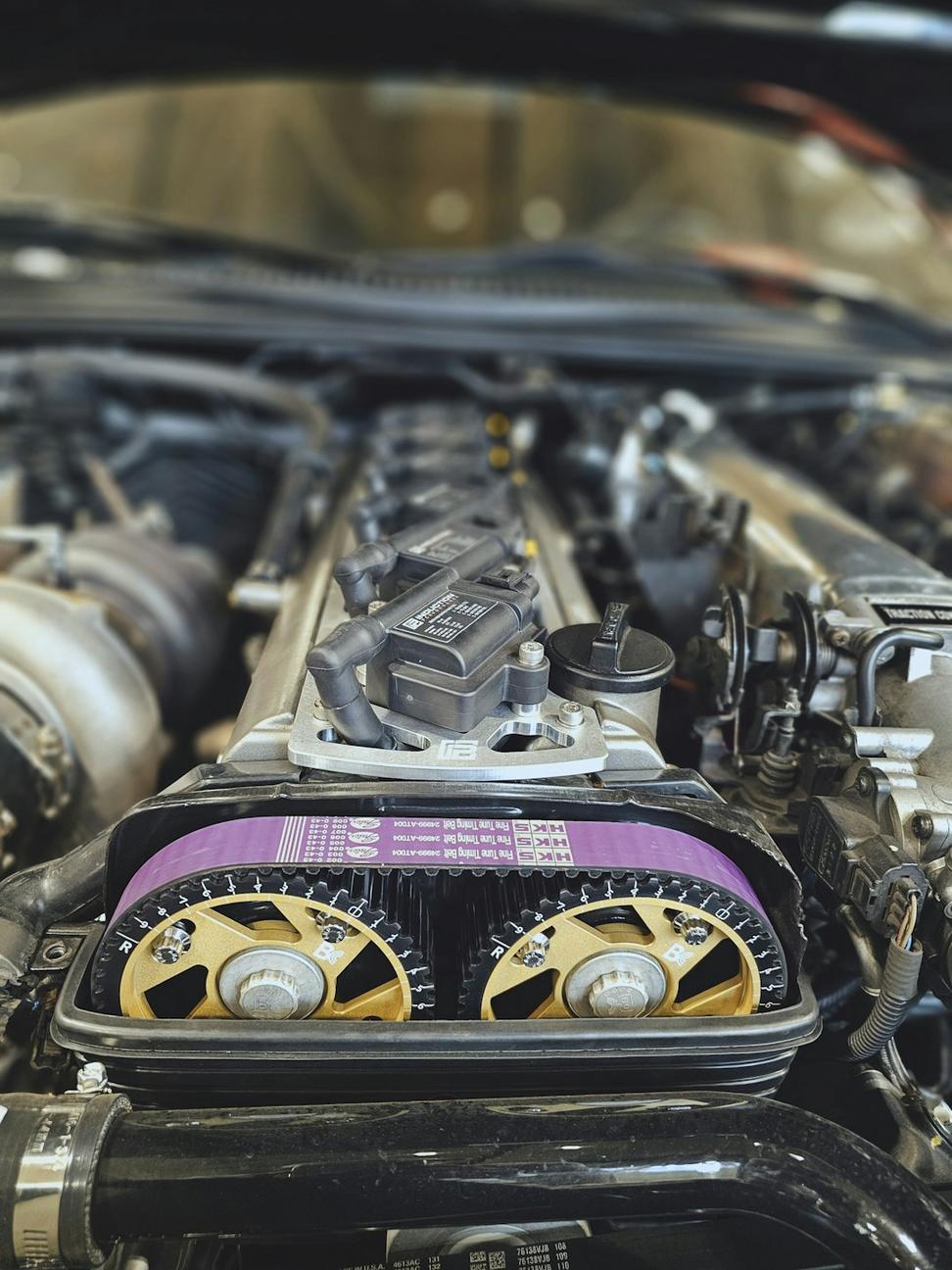 Mercedes SL55 Engine